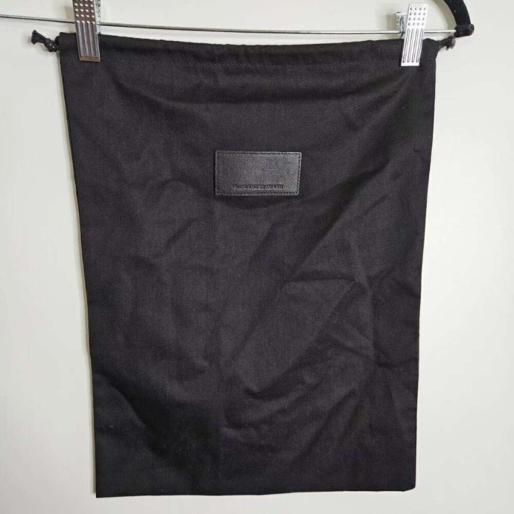 Alexander Wang Black Dust Bag Leather Branding 14” x 16.5” Inches
